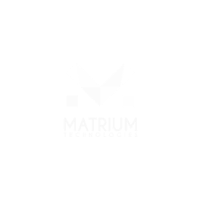 A white background with the word matrium written on it.