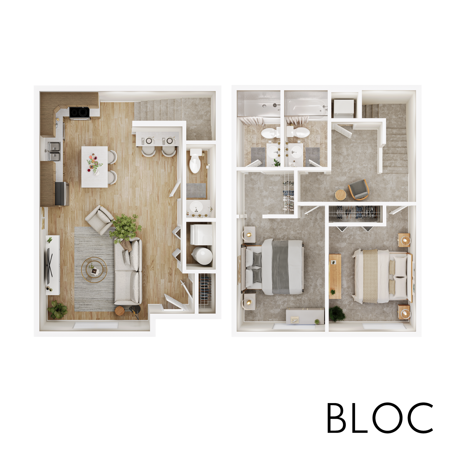Bloc floor plan 