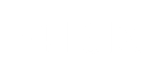 White The 41Six Logo - Footer