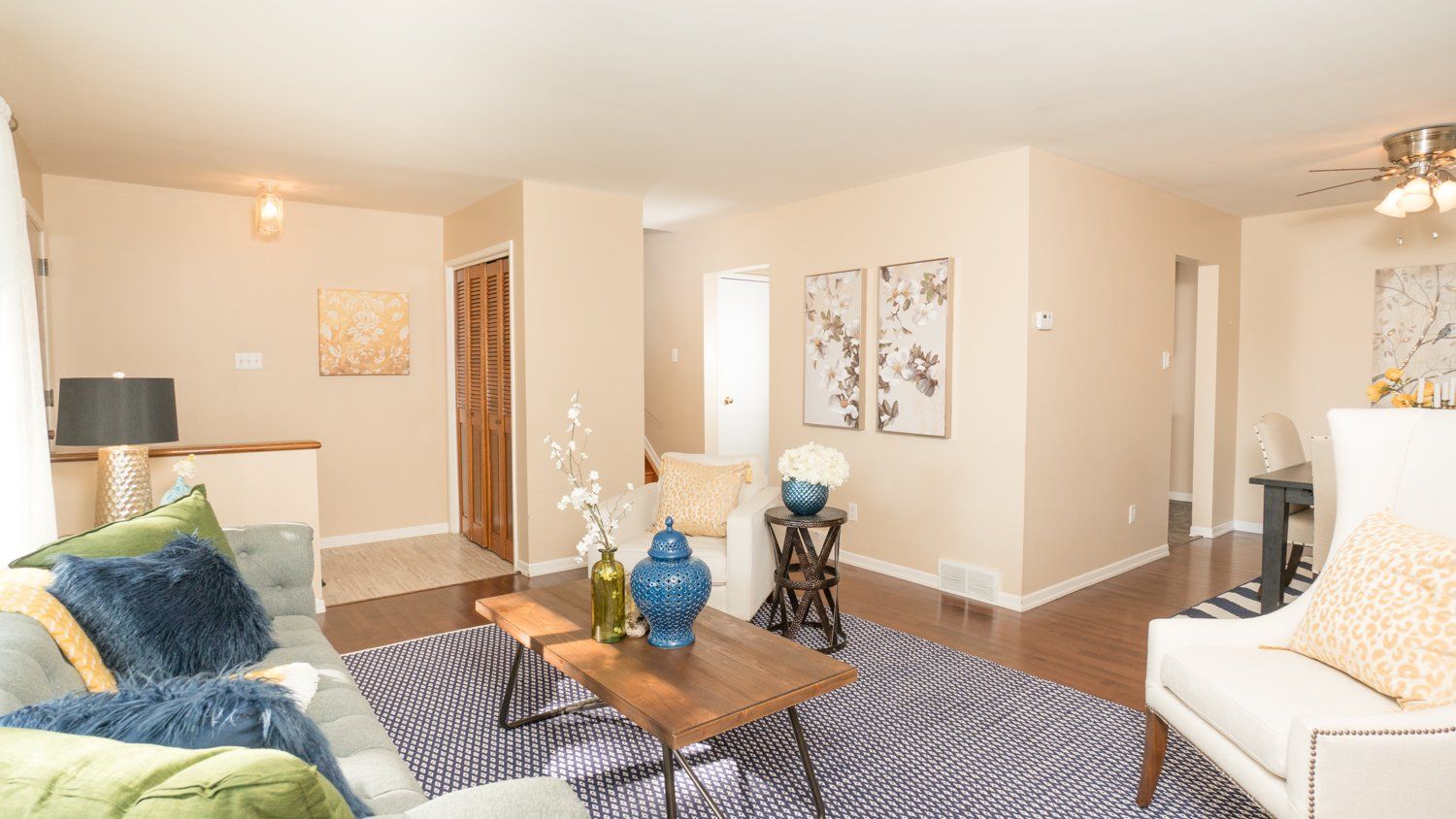 luminous visual residential interior