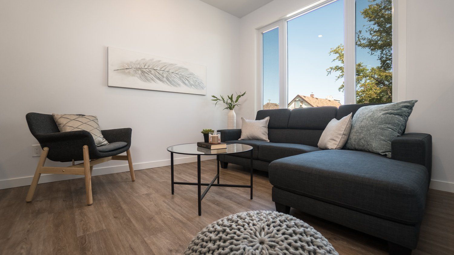 luminous visual residential interior