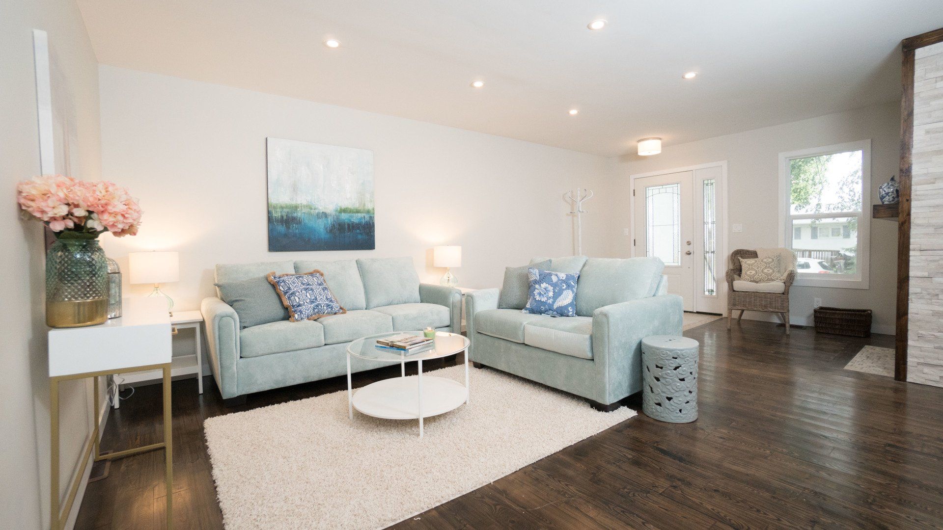 luminous visual residential interior