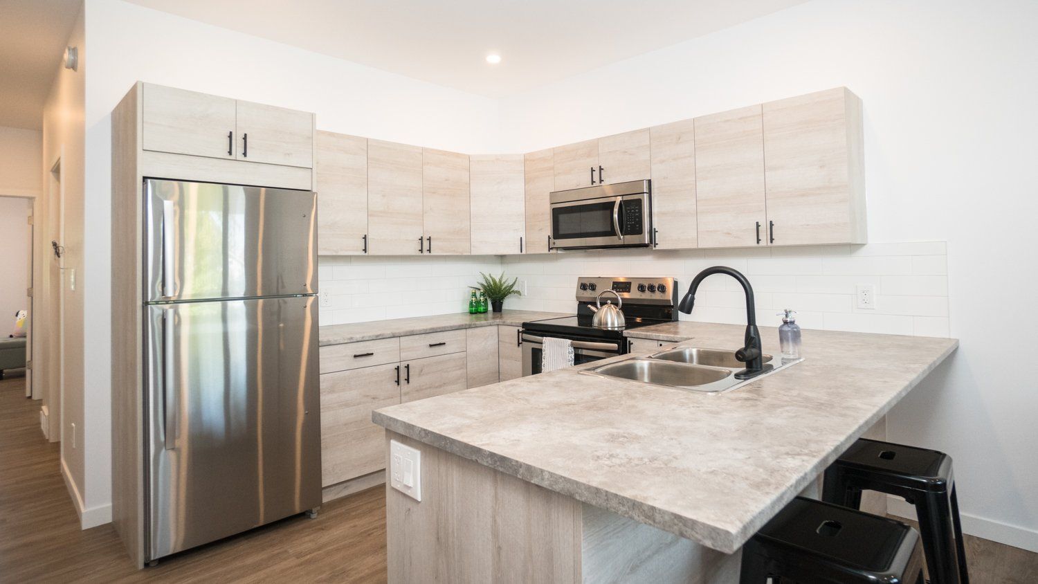 luminous visual residential interior