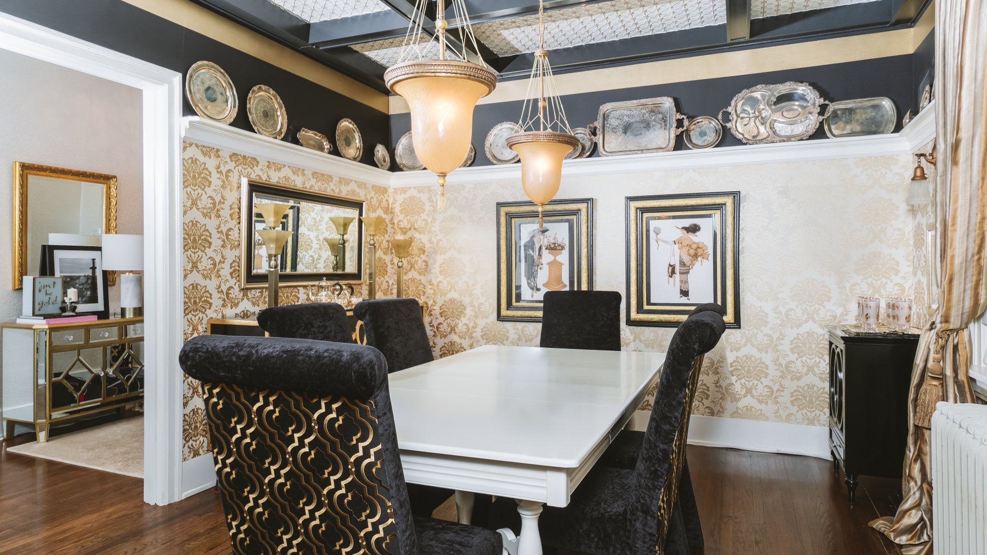 luminous visual residential interior