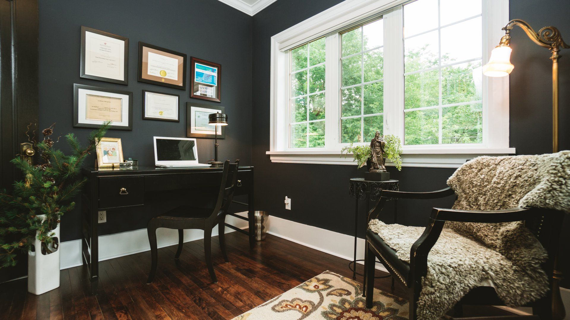 luminous visual residential interior