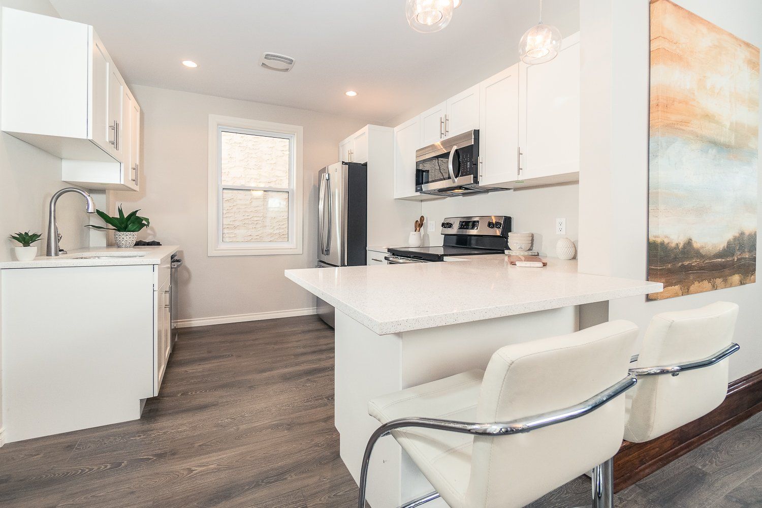 luminous visual residential interior