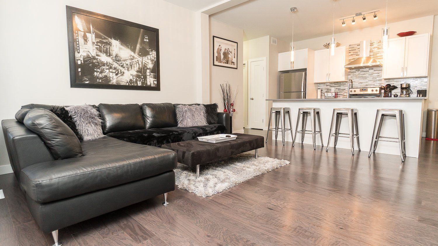 luminous visual residential interior