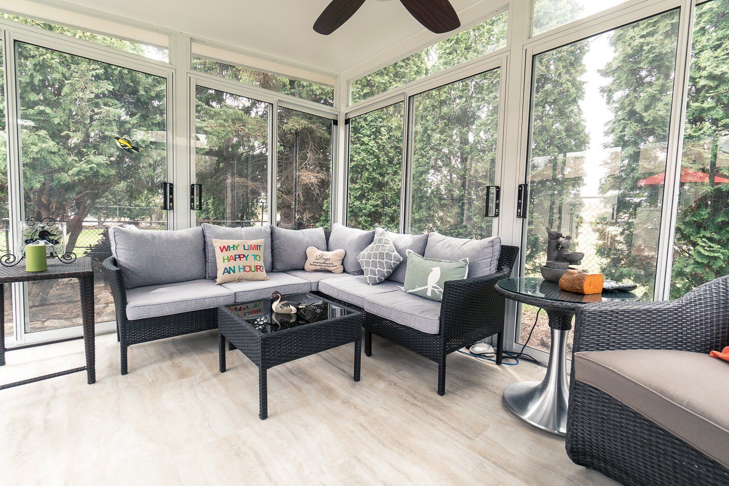 luminous visual residential interior