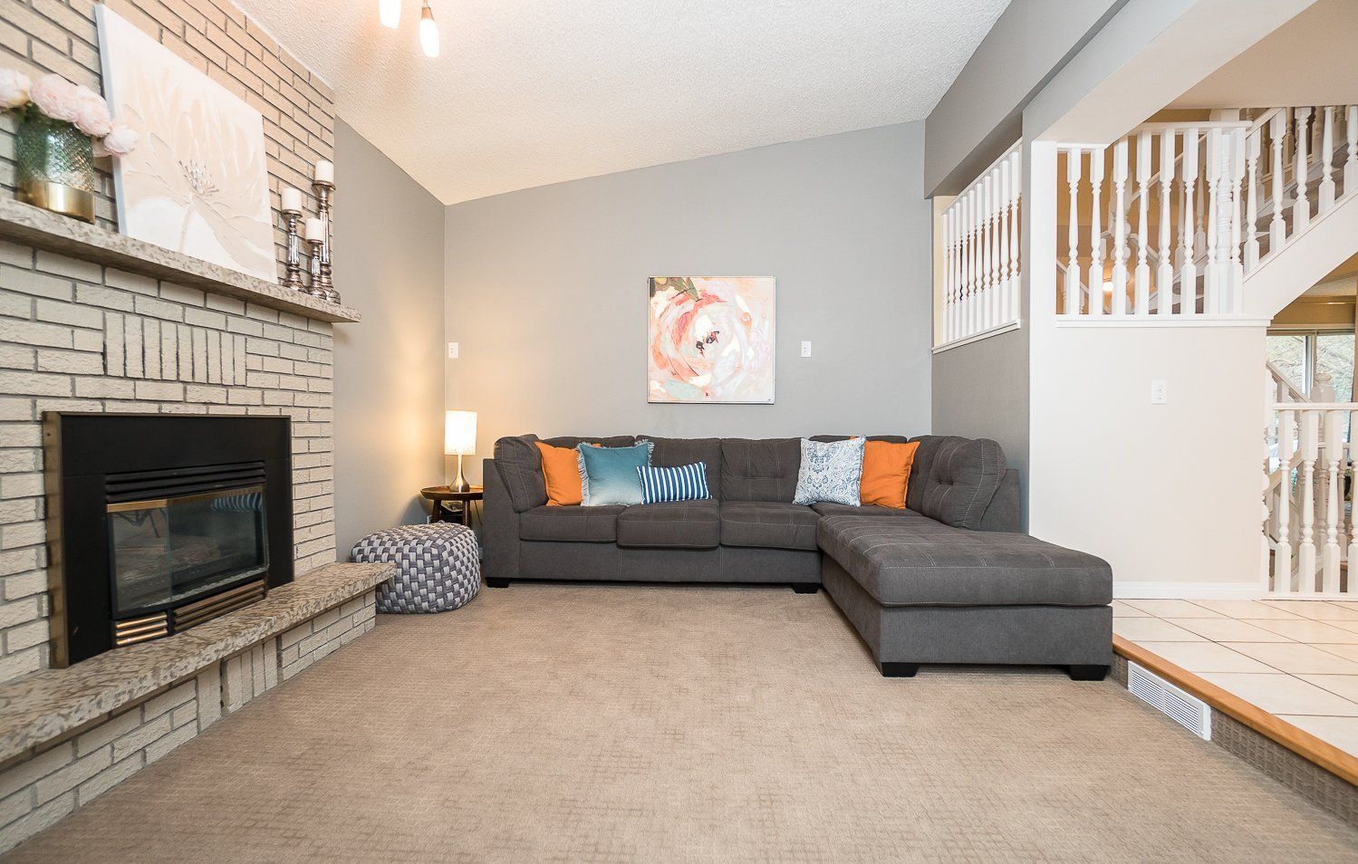 luminous visual residential interior