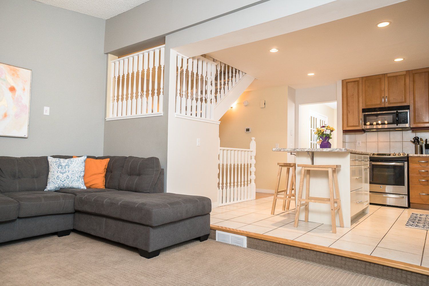 luminous visual residential interior