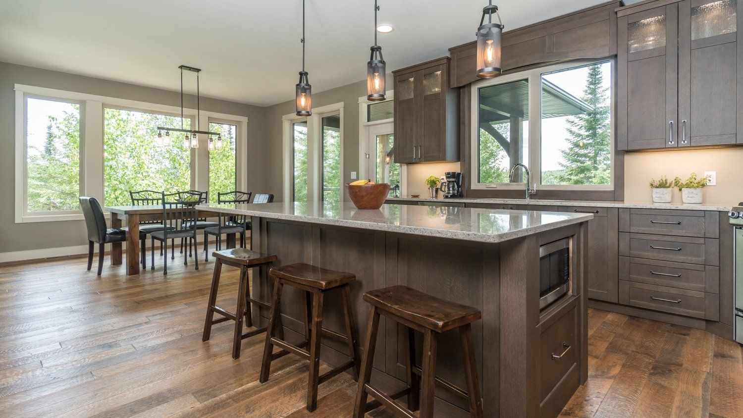 luminous visual residential interior