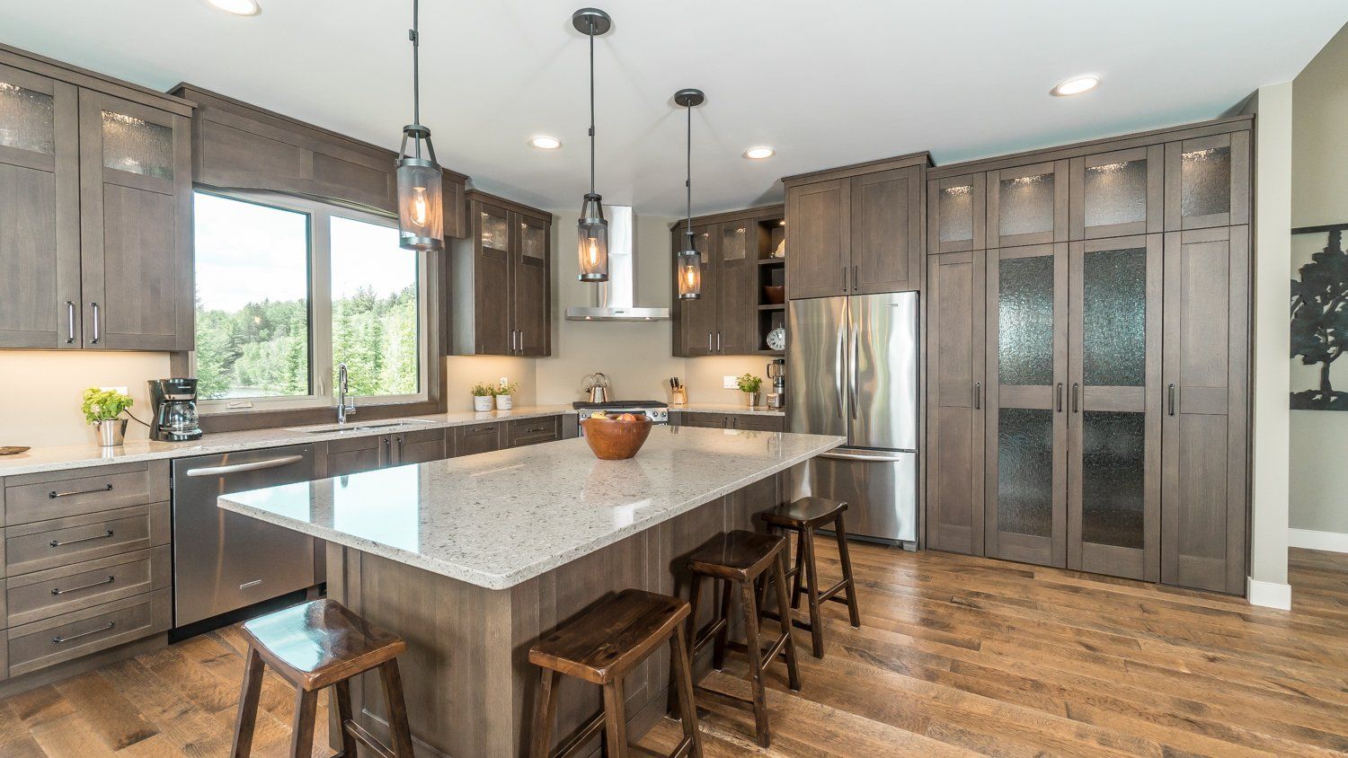 luminous visual residential interior