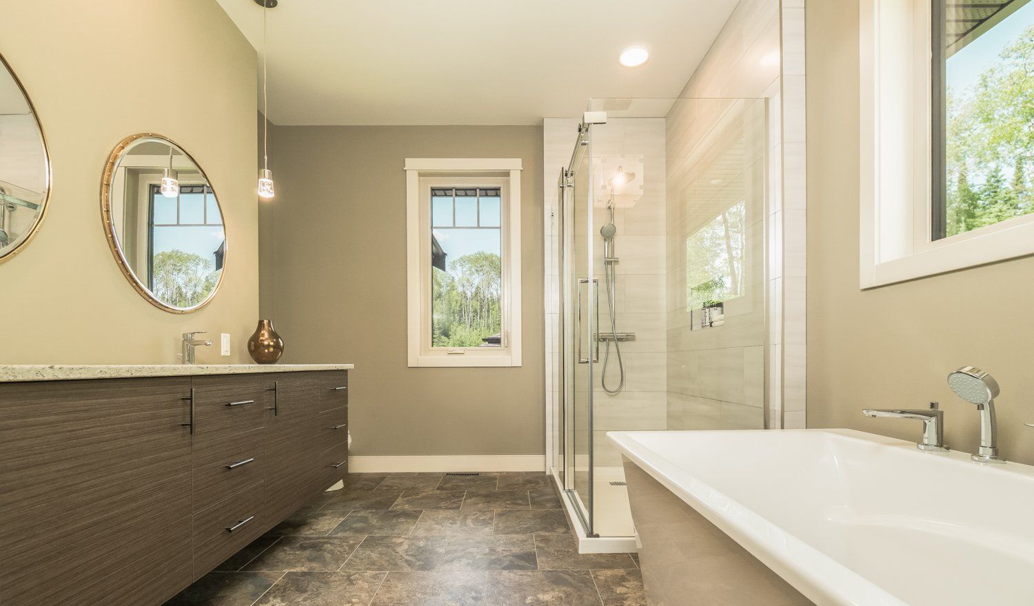 luminous visual residential interior