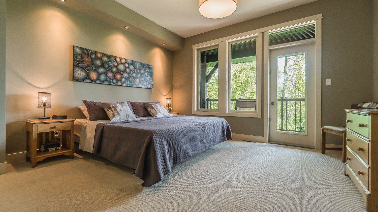 luminous visual residential interior