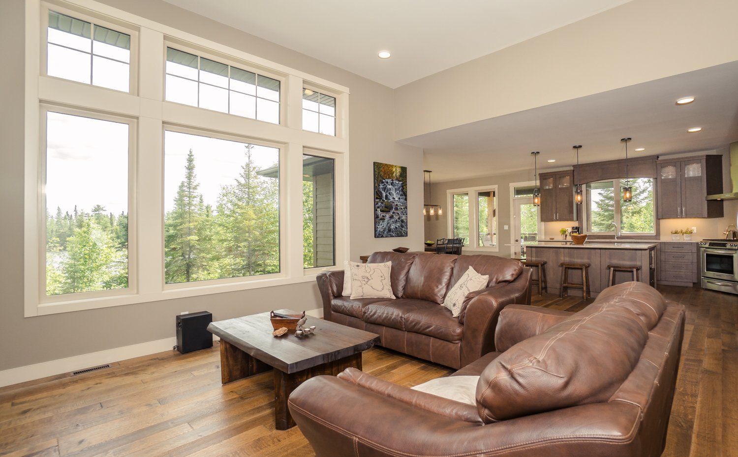 luminous visual residential interior