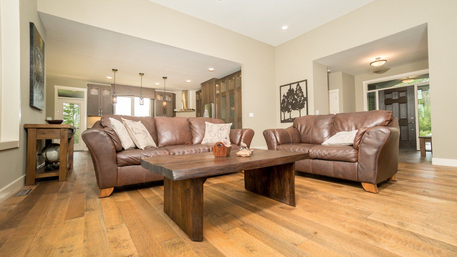 luminous visual residential interior