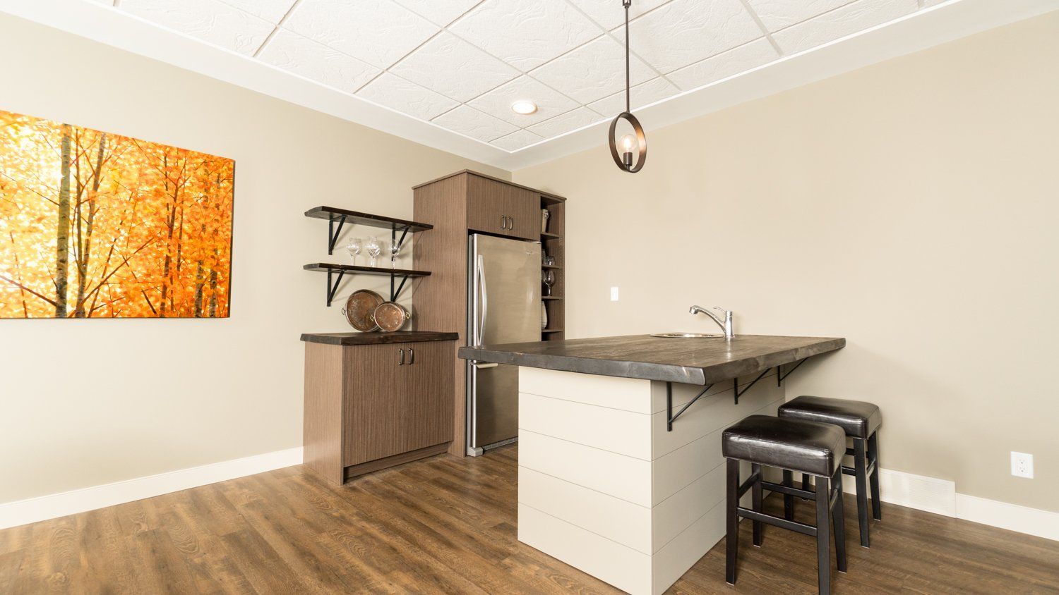 luminous visual residential interior