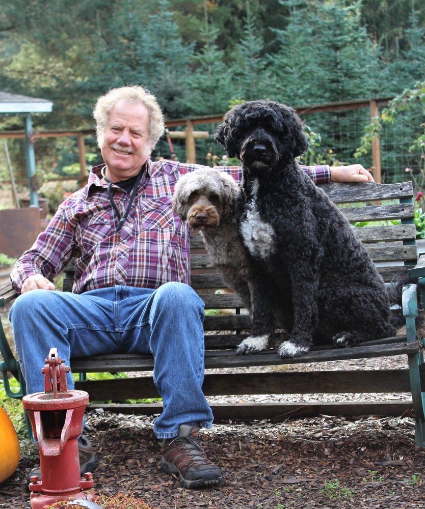 Ted And His Dogs — Vida, OR — McKenzie Valley Pump