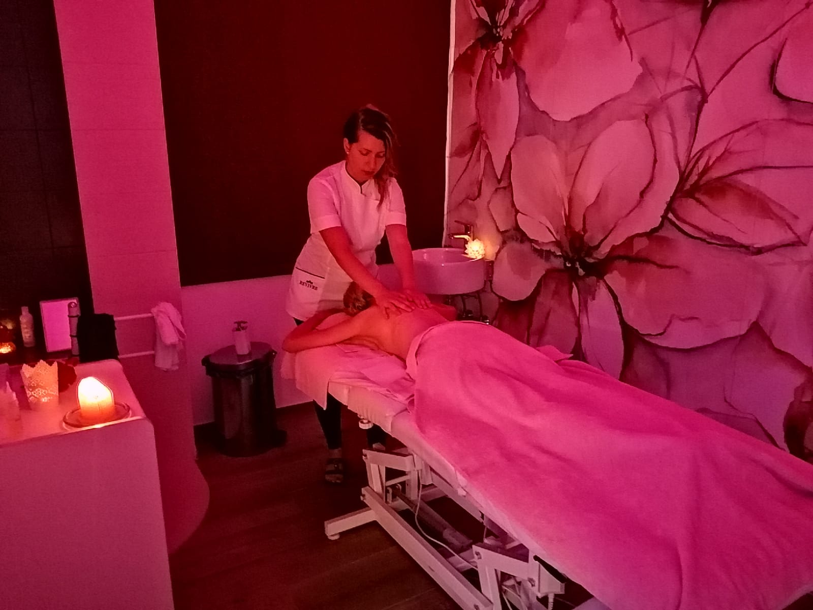 massaggi del centro benessere