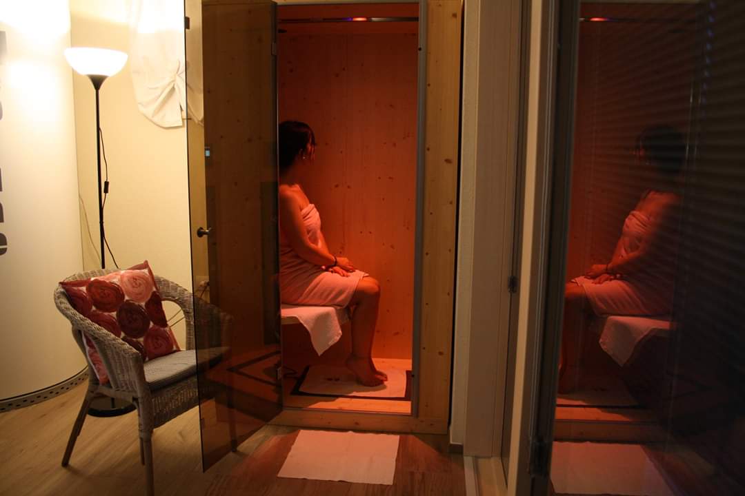 sauna del centro benessere