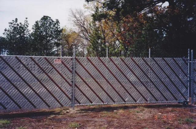 Aluminum slats — Brooksville, FL — AARO Fence Inc.