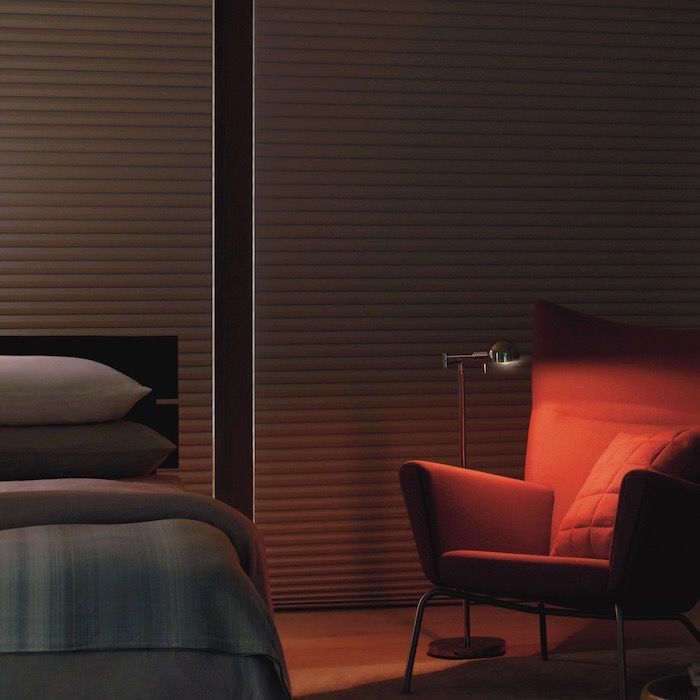 Bedroom In The Dark — Pomona, CA — Althan Design Draperies & Decor