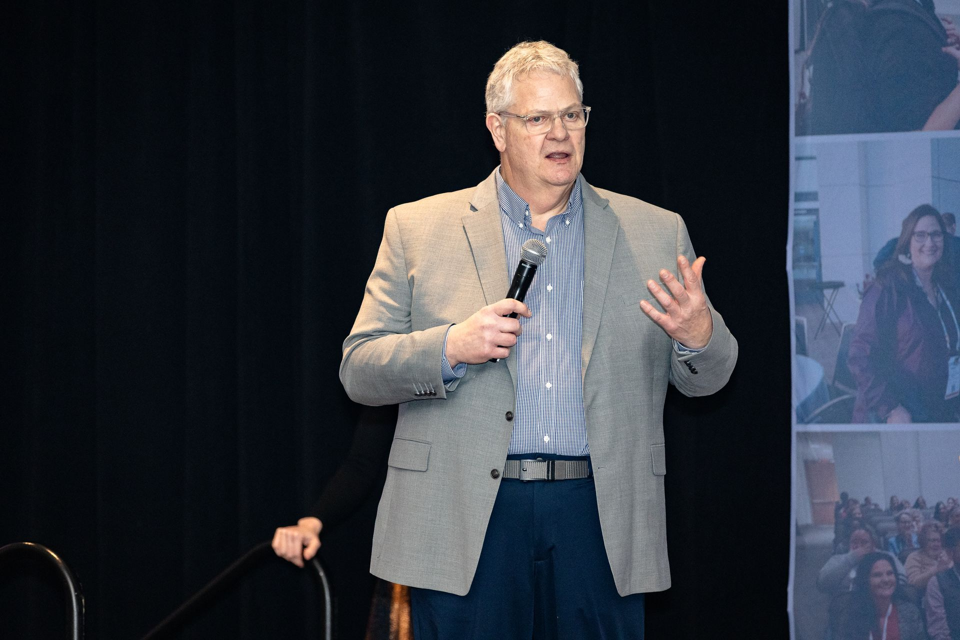 CEO Ed Schlichenmayer speaking at CAMEX26.