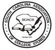 The logo for the south carolina association of college stores.