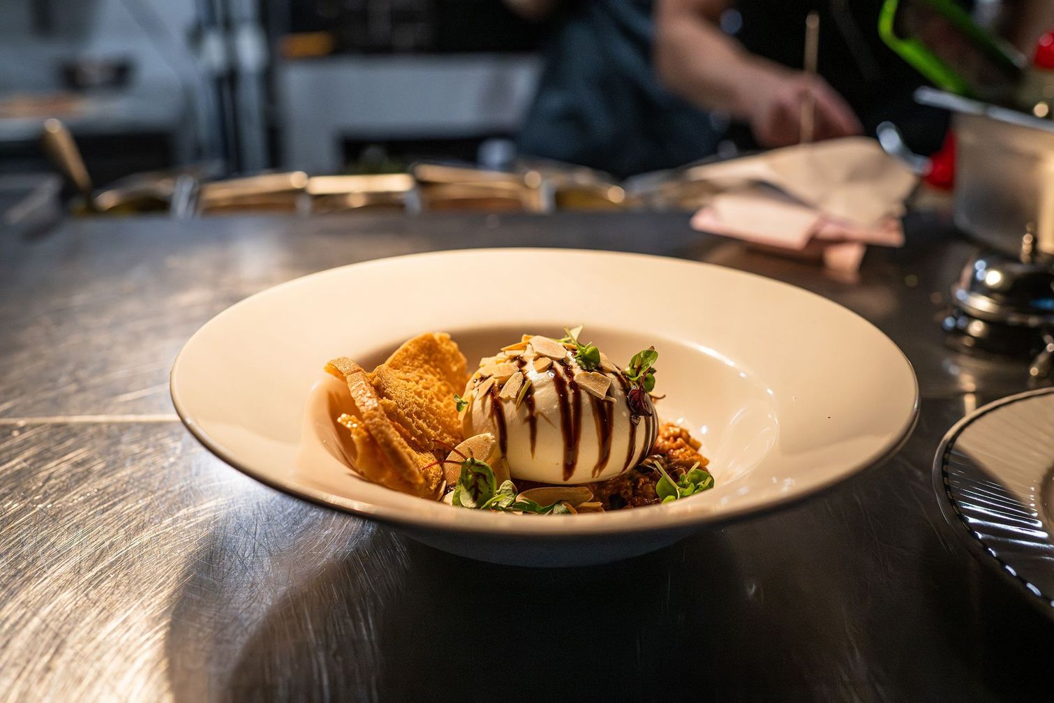 plate of Italian food