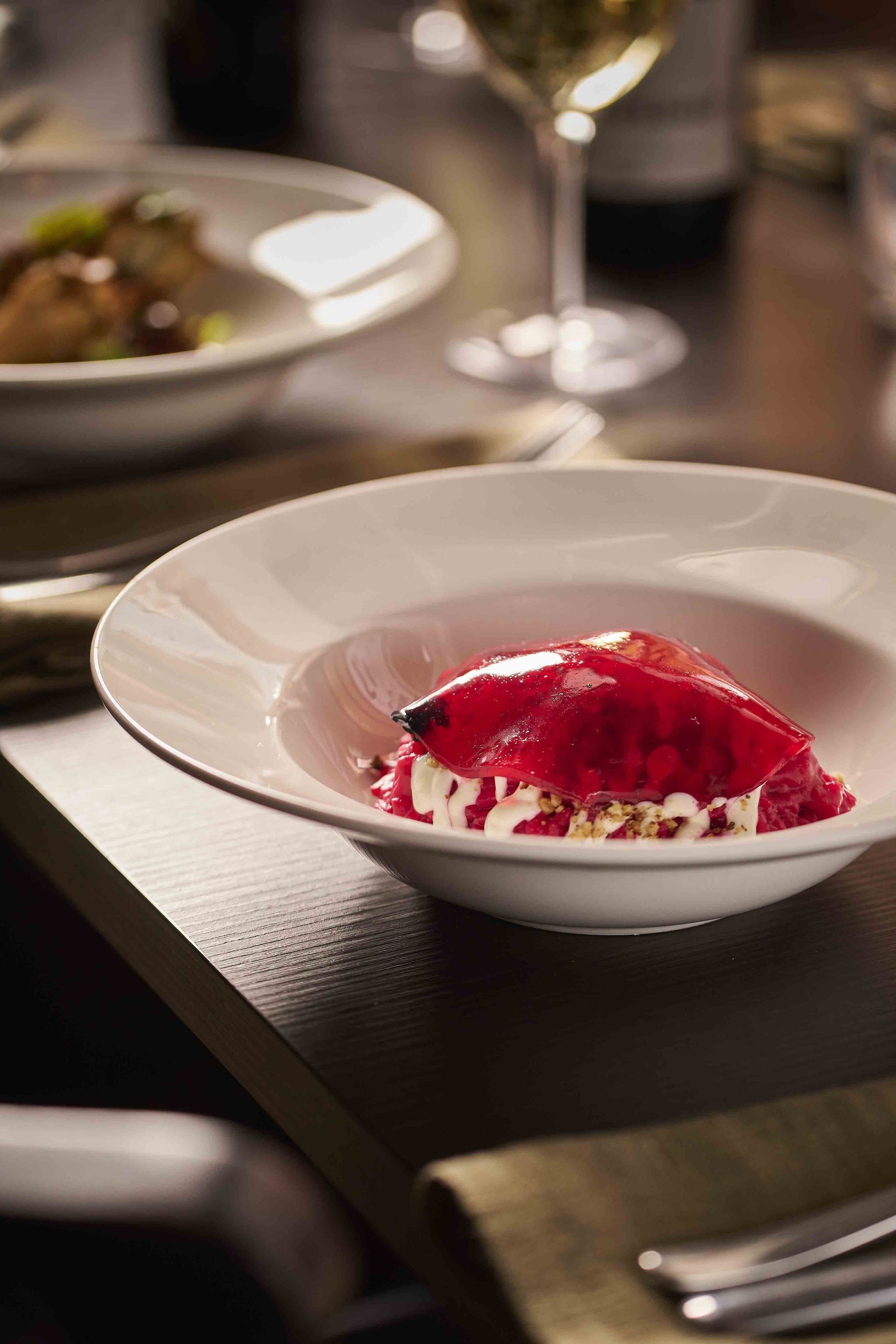 Beetroot risotto alla barbabietola