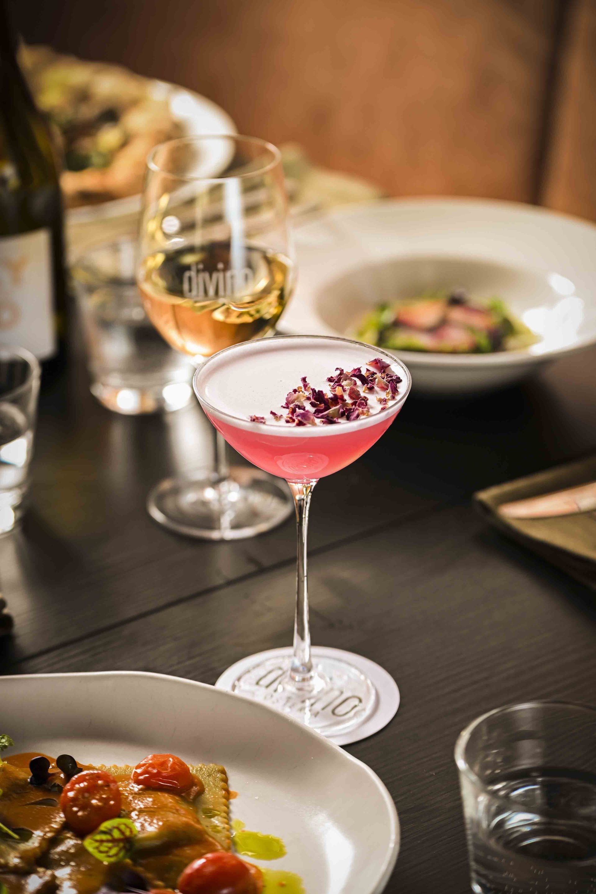 Cocktail at Divino Osteria