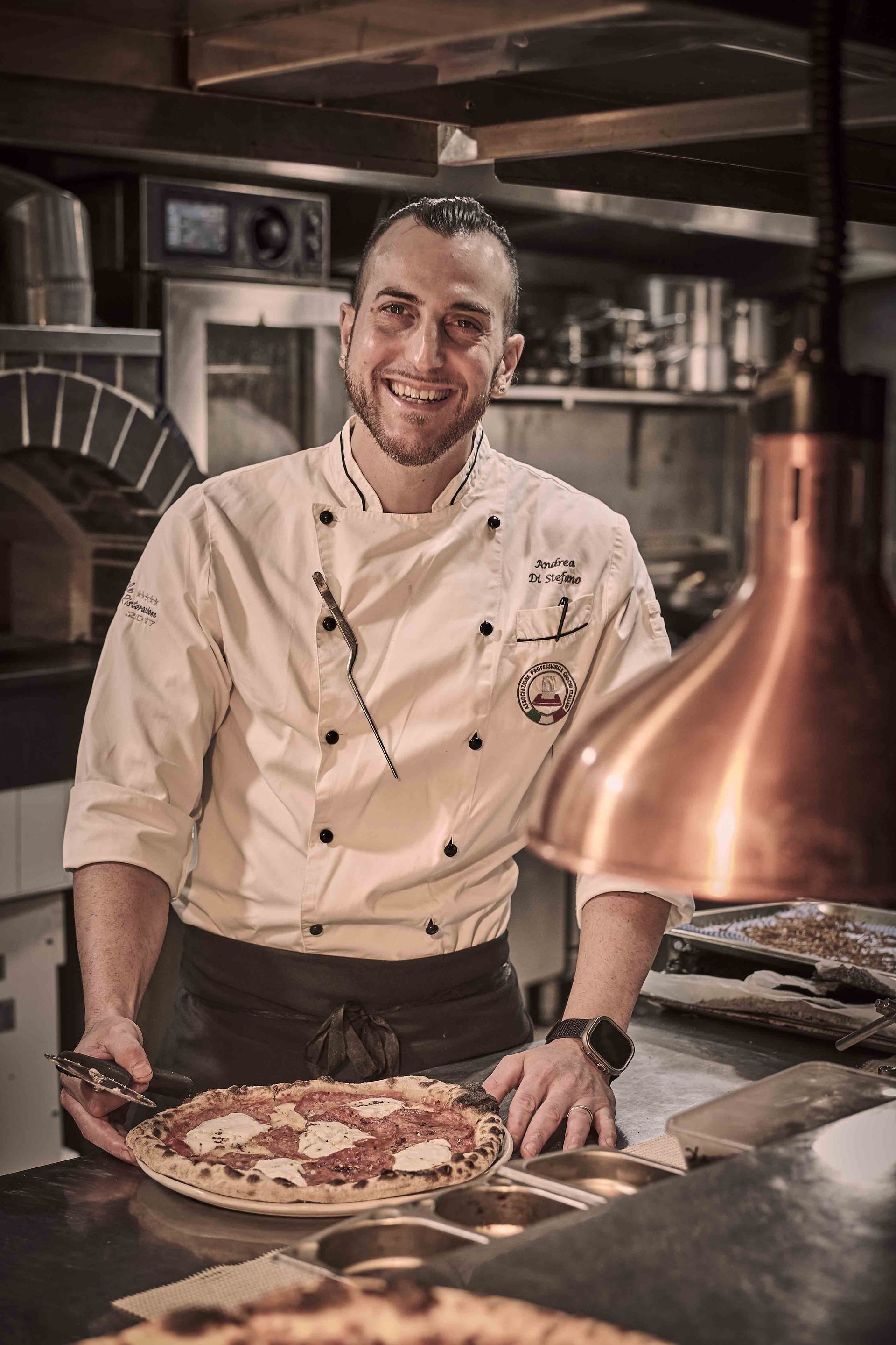 Photo of head chef Antonio