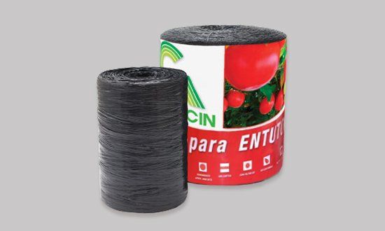 Dos rollos de semillas de tomate están uno al lado del otro sobre una mesa.