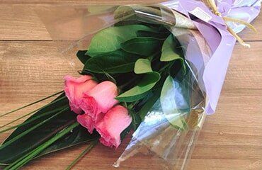 Pink Roses—Flower Arrangement in Moranbah, QLD