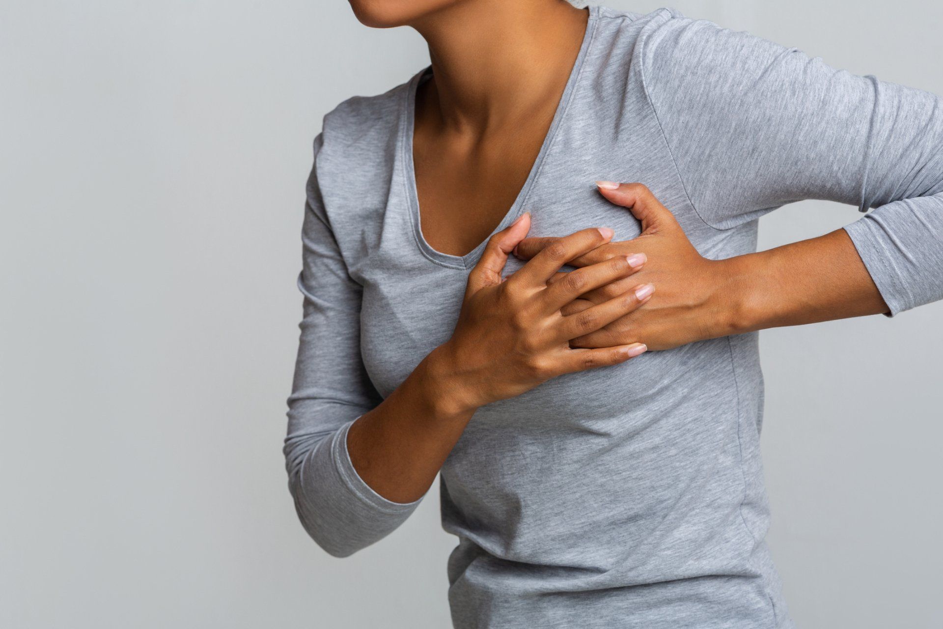 A Woman Suffering From Chest Pain — Powell, Ohio — Dublin Family PT