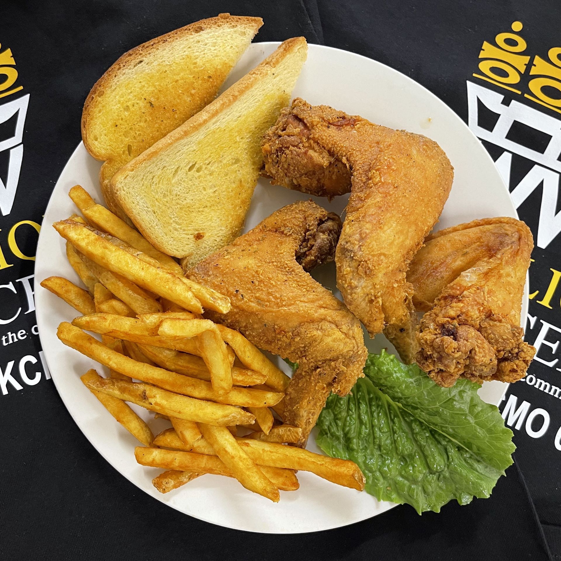 Fried Chicken and fries