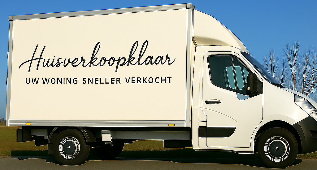 Een witte bakwagen, van huisverkoopklaar. Een witte bakwagen, van huisverkoopklaar.