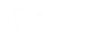 White logo on a white background, with the silhouette of a building and a box.