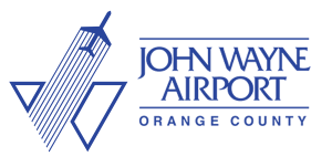 The logo for john wayne airport orange county