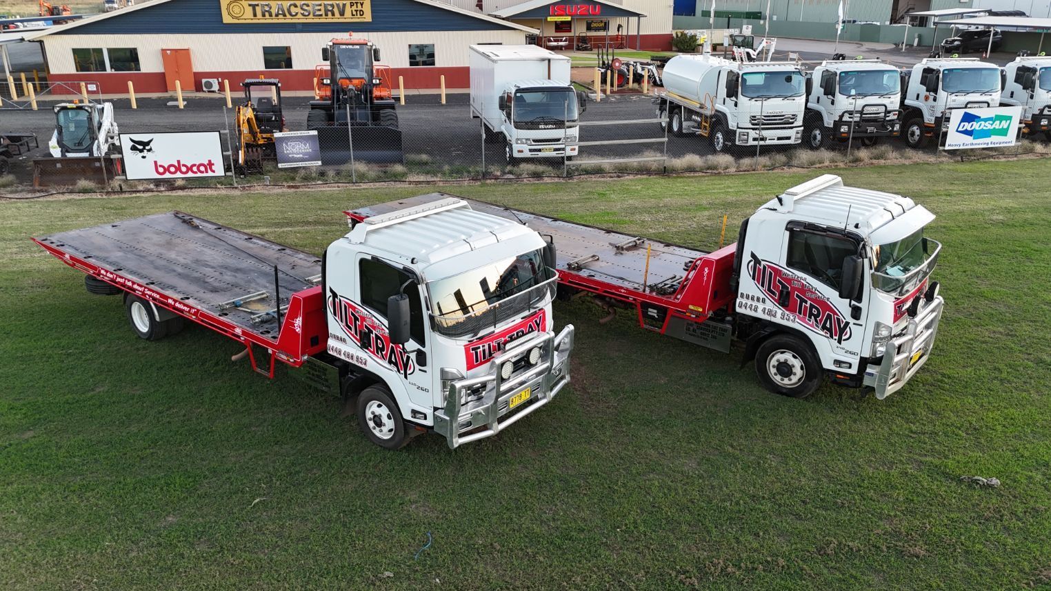 Fleet of tow trucks — Service Areas in Dubbo, NSW