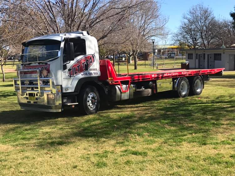 Western Tilt Tray Tow Service — Contact Us in Dubbo, NSW