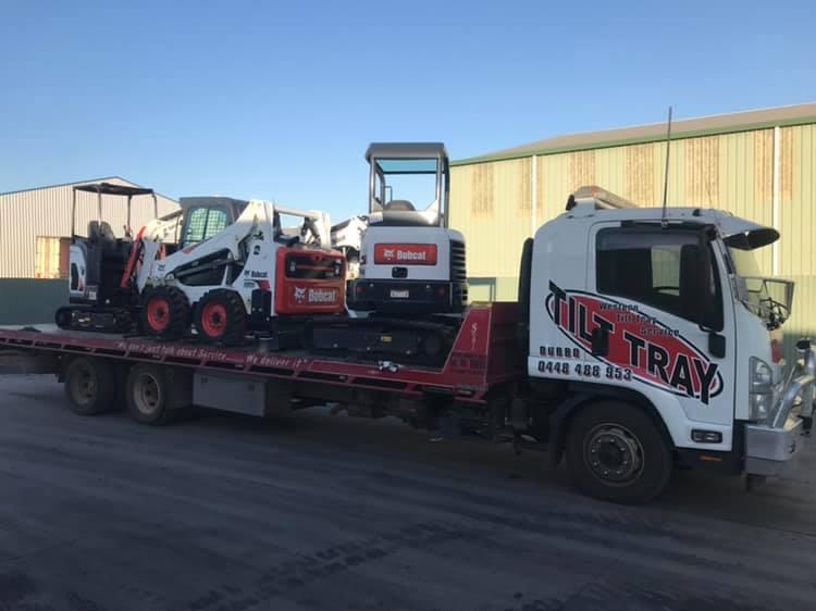 Transporting Small Excavators — Machinery Transport in Dubbo, NSW