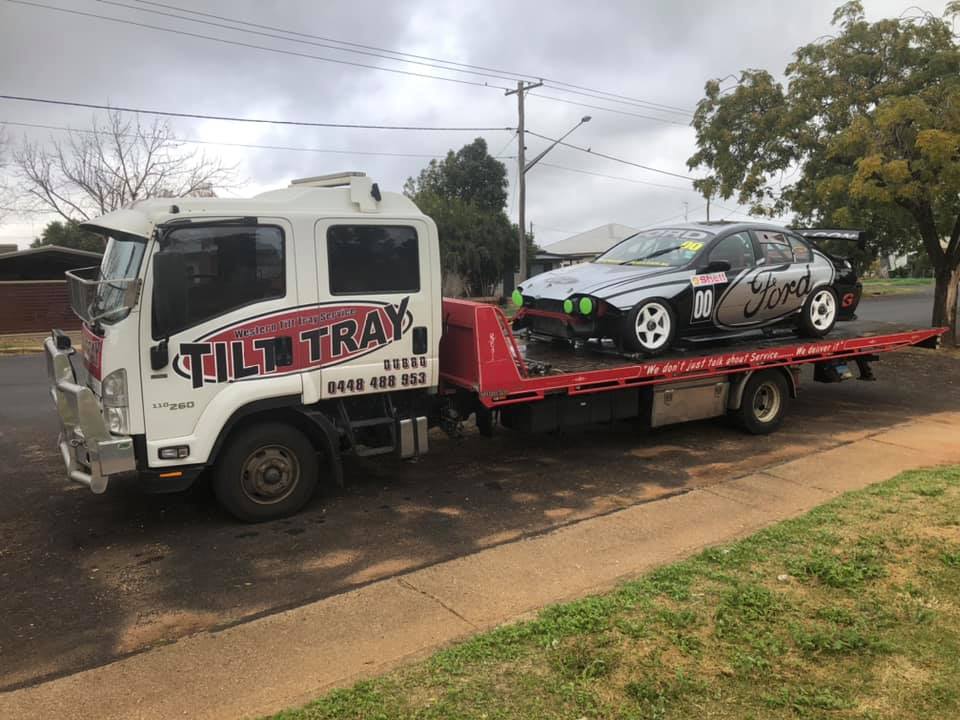 Race Car Tow — Accident Towing in Dubbo, NSW