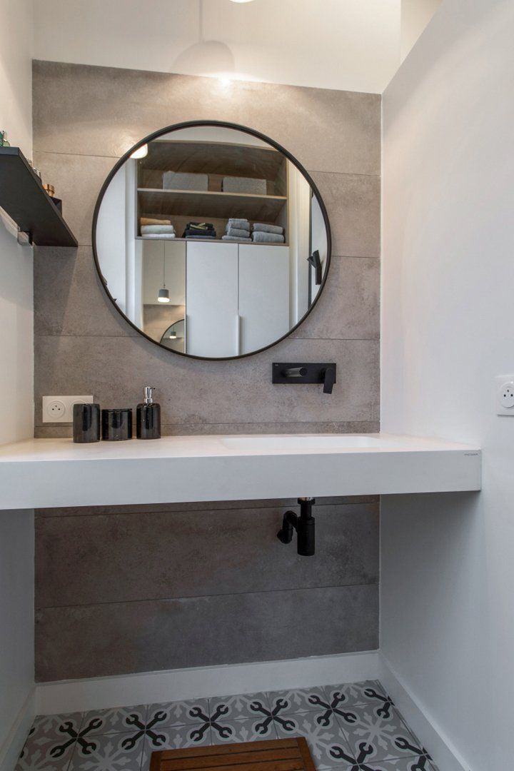 Salle de bain après travaux