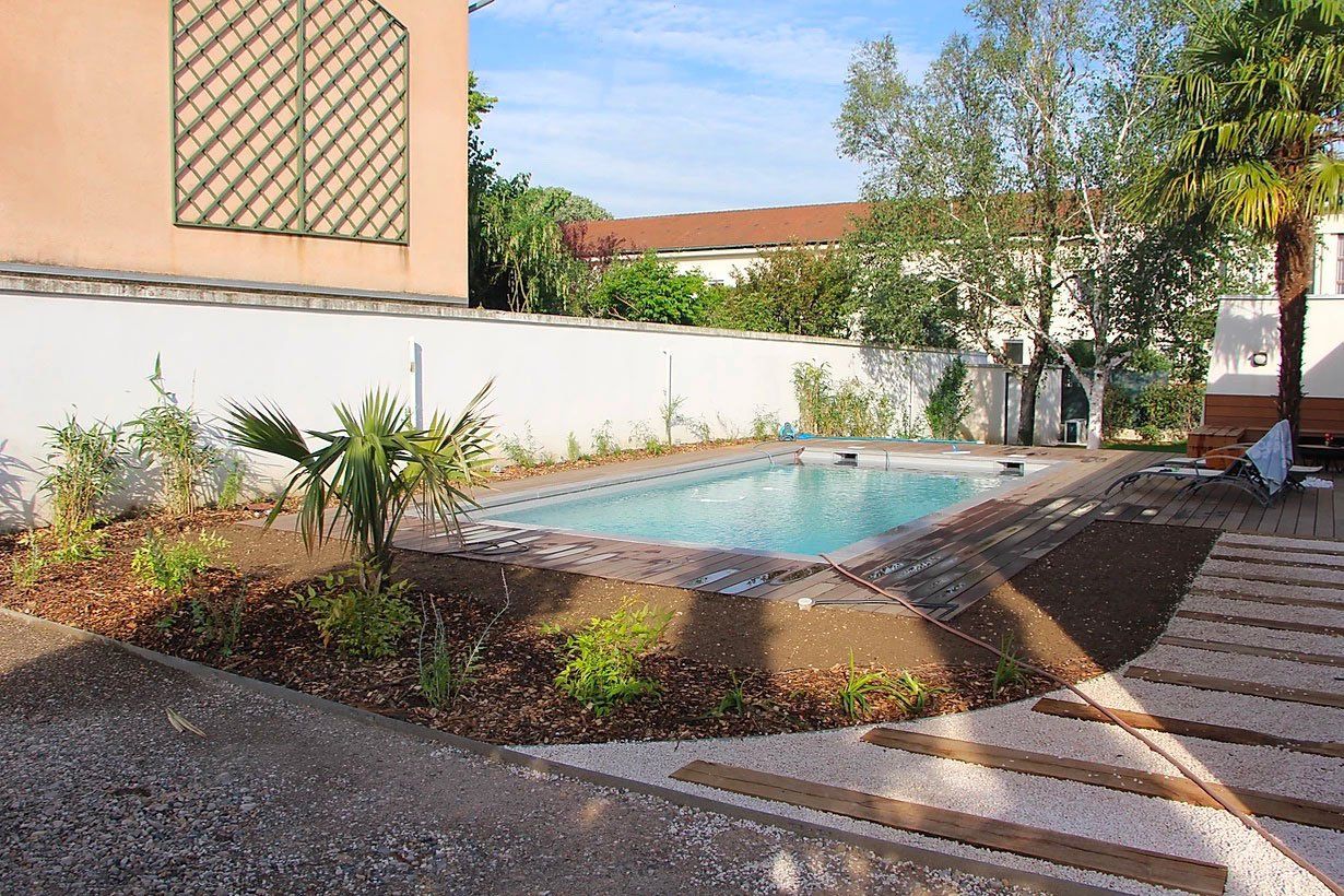 Terrasse extérieure après travaux