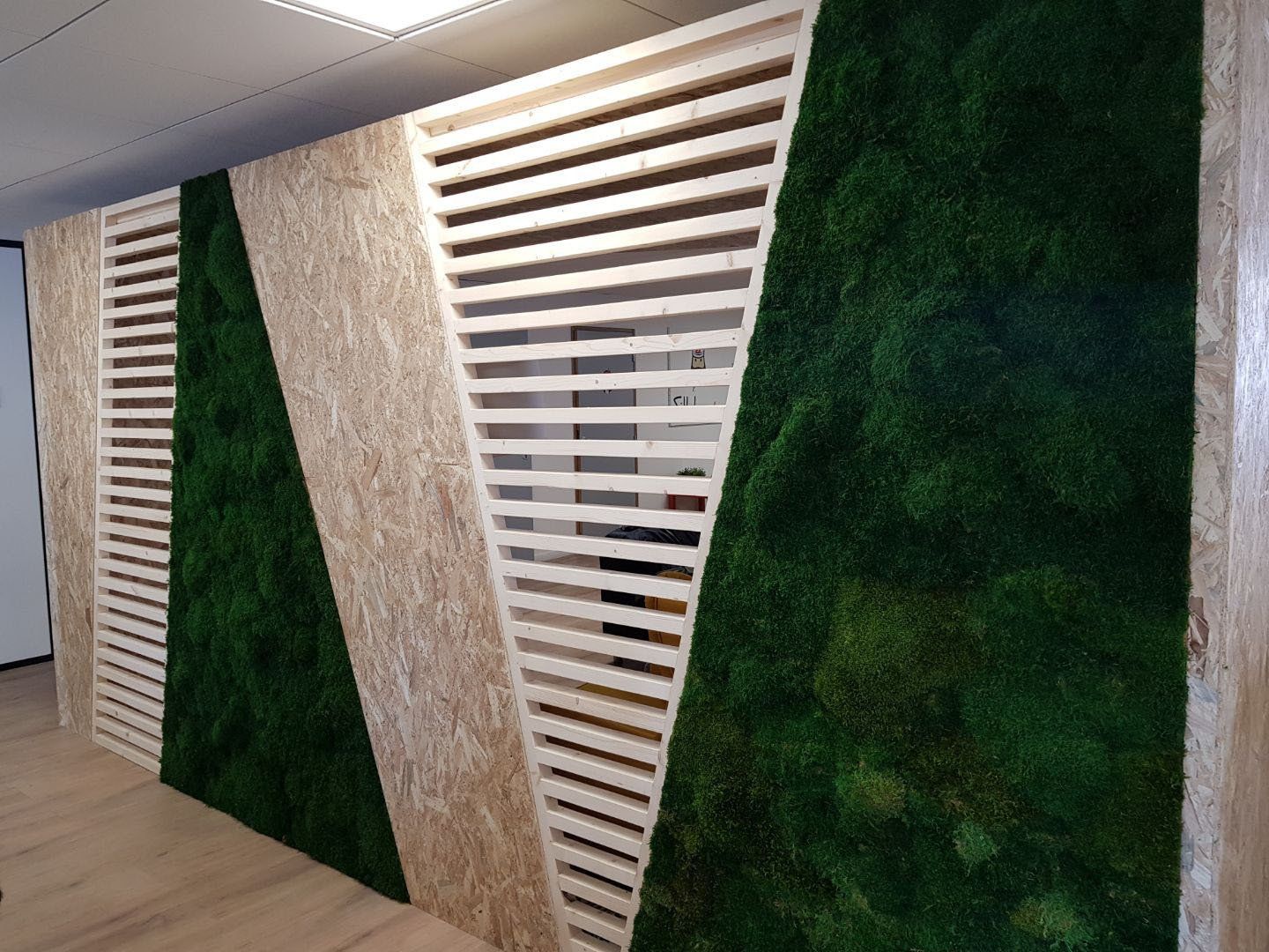 Cloison avec claustra