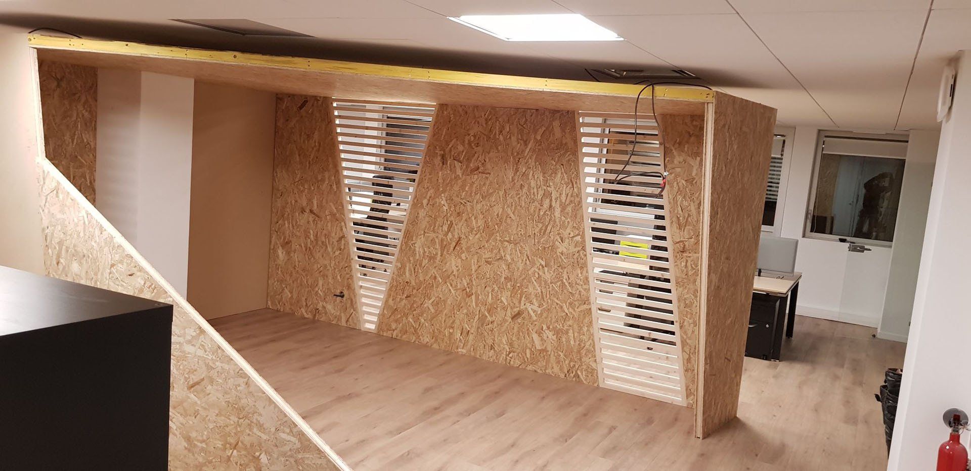 Salle de détente dans un open space