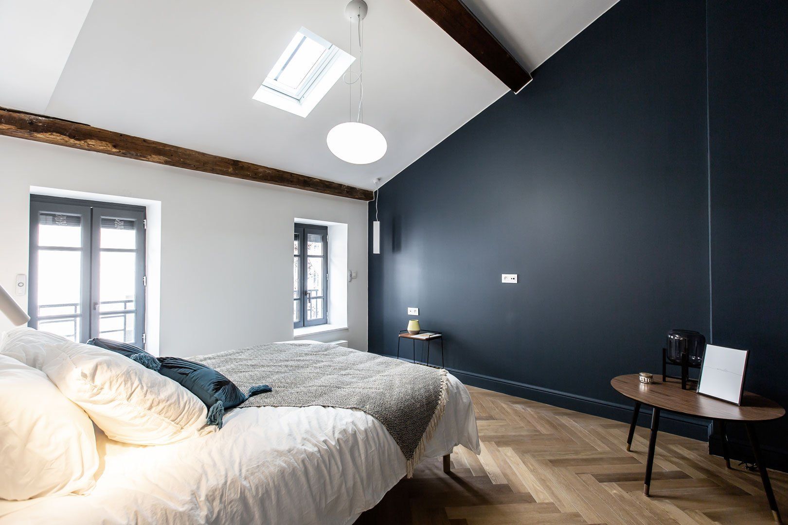 Chambre parentale après travaux de rénovation