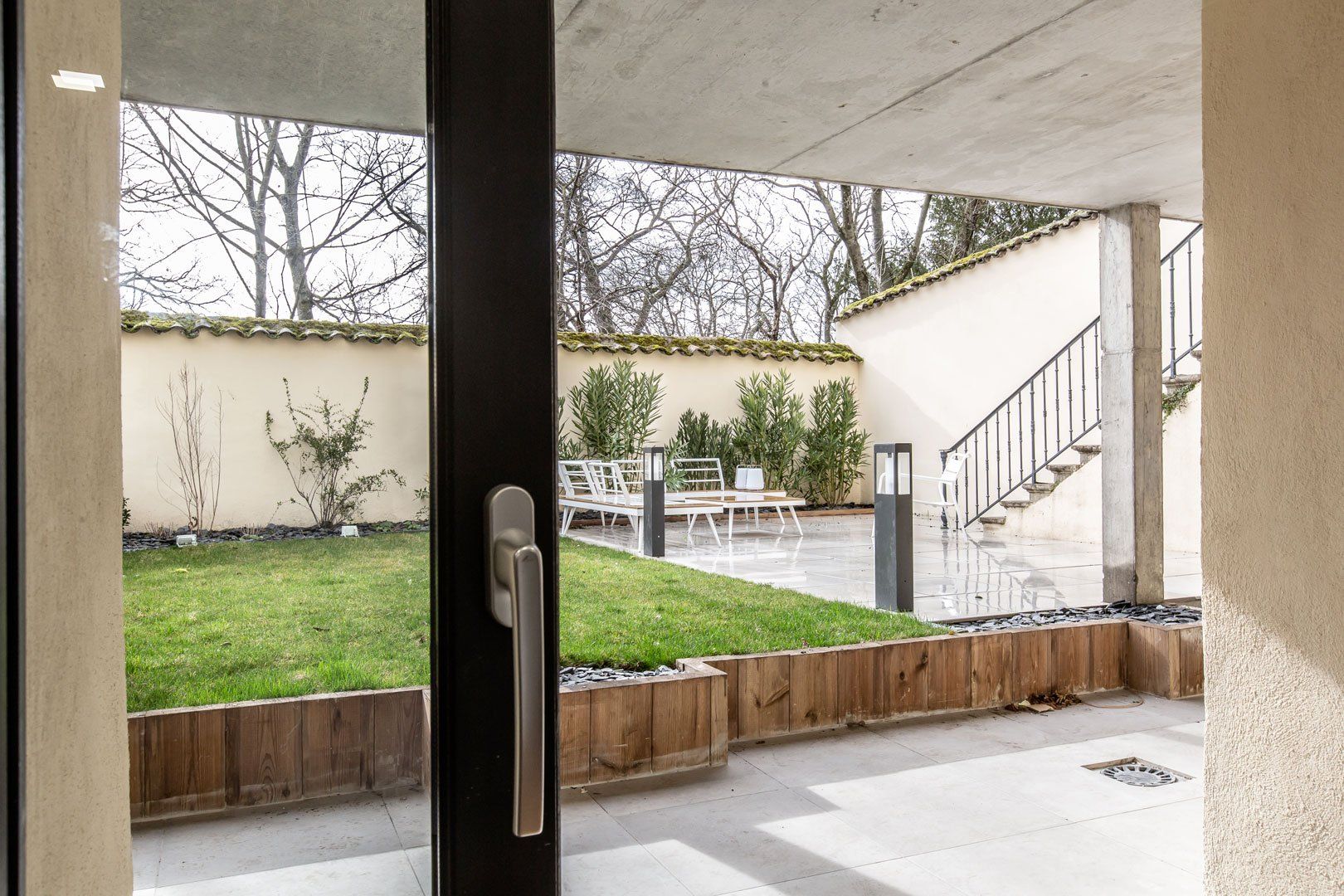 Espace extérieur aménagé