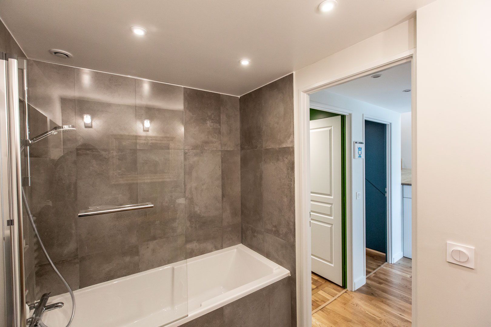 Salle de bain rénovée